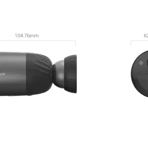 EZVIZ BC1C-4MP 螢石 EZVIZ BC1C-4MP 免基座無線電池網絡2K攝錄機