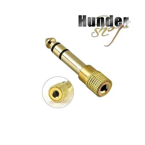 Audio 3.5mm Female to 6.5 Male Adapter Audio 3.5mm Female to 6.5 Male Adapter 轉接頭