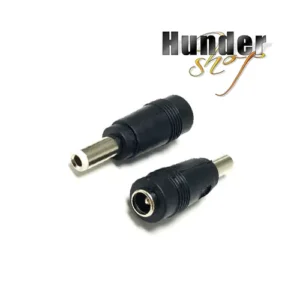 DC 5.5x2.1 to 5.5x2.5 White Adapter 轉接頭