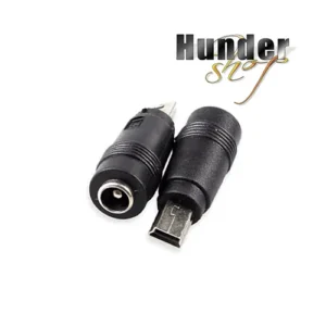 DC 5.5x2.1 to USB Mini Adapter 轉接頭