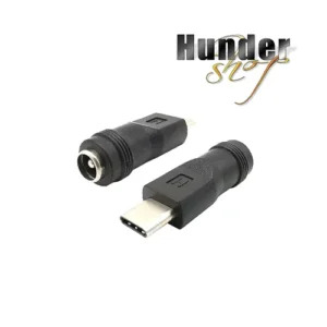 DC 5.5x2.1 to USB Type-C Adapter 轉接頭