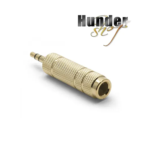 Audio 6.5 Female to 3.5 Male Adapter Audio 6.5 Female to 3.5 Male Adapter 轉接頭