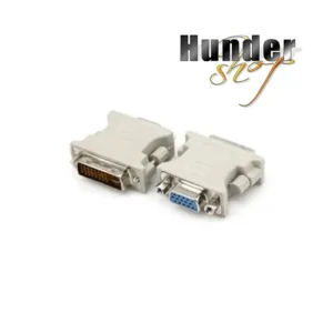 DVI 24+1 Male to VGA Female Adapter 轉接頭