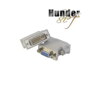 DVI 24+5 Male to VGA Female Adapter 轉接頭
