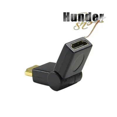 HDMI Female to HDMI Male 180 Degree 轉接頭