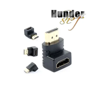 HDMI Male to HDMI Female 90 Degree轉接頭 