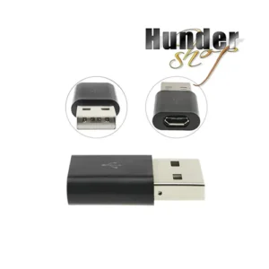 Micro USB Female to USB Male 轉接頭