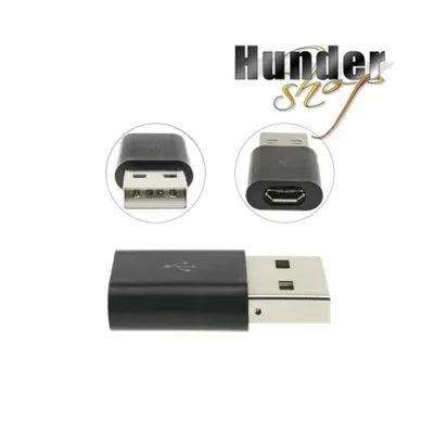 Micro USB Female to USB Male