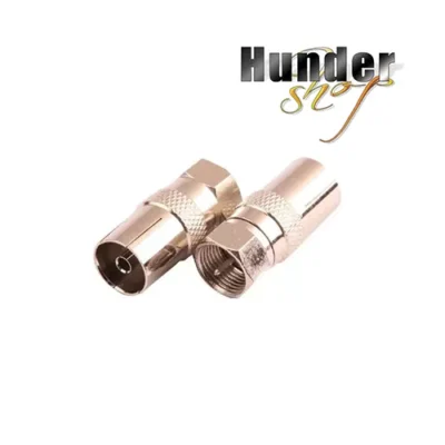 TV Antenna Female to TV F Male Adapter