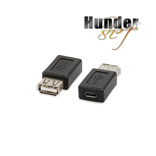 USB Female to Micro USB Female Adpater USB Female to Micro USB Female Adpater 轉接頭
