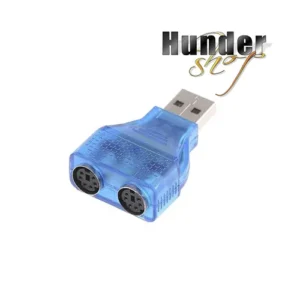 USB Male to PS2 Keyboard & Mouse Adpater 轉接頭