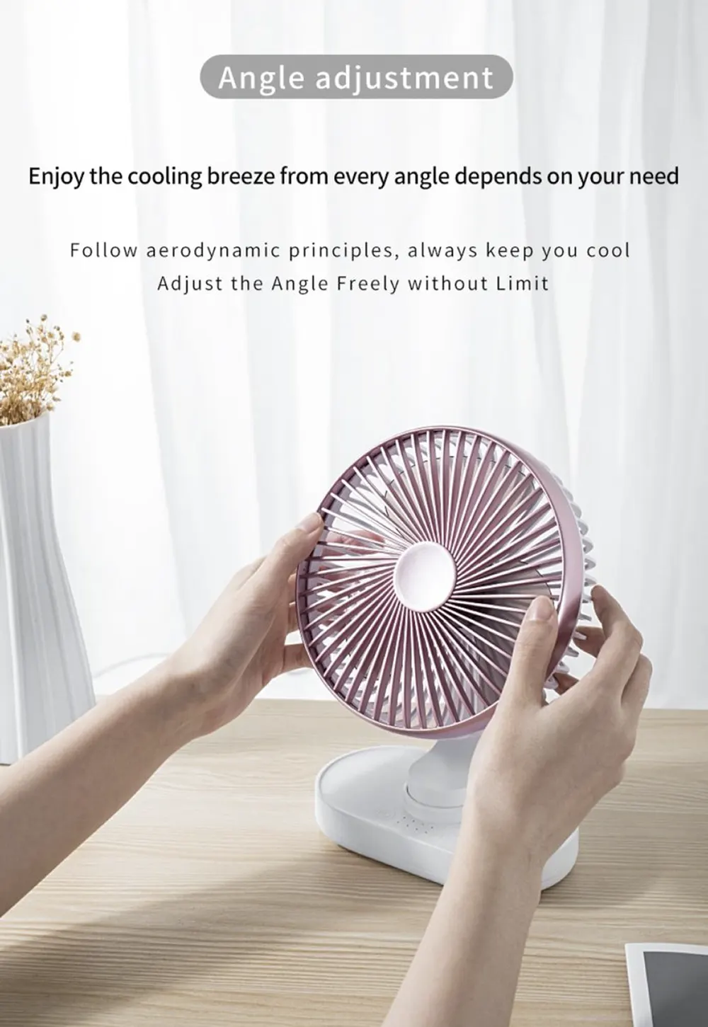 OCUBE D77 座枱及流動式大電量小型風扇