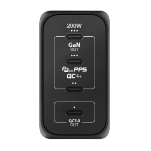 Maxpower GN200X,牛魔王,USB充電器 牛魔王 Maxpower GN200X 200W 4 位USB充電器