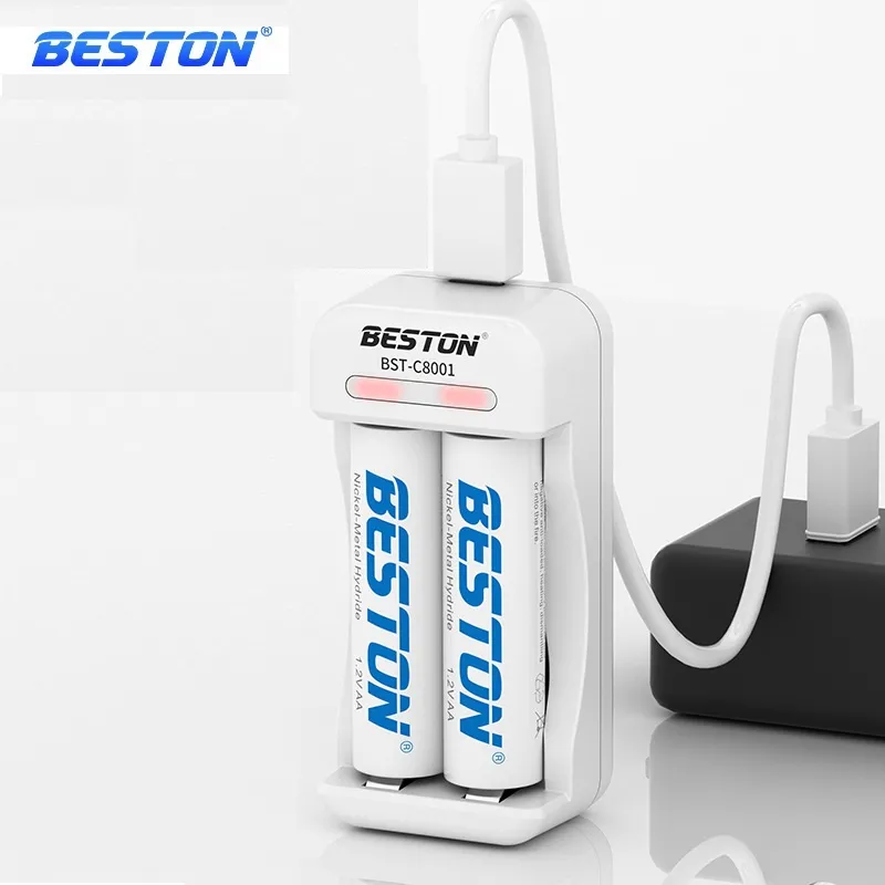 Beston AA充電器 2粒套裝 (2A / 3A Ni-MH )