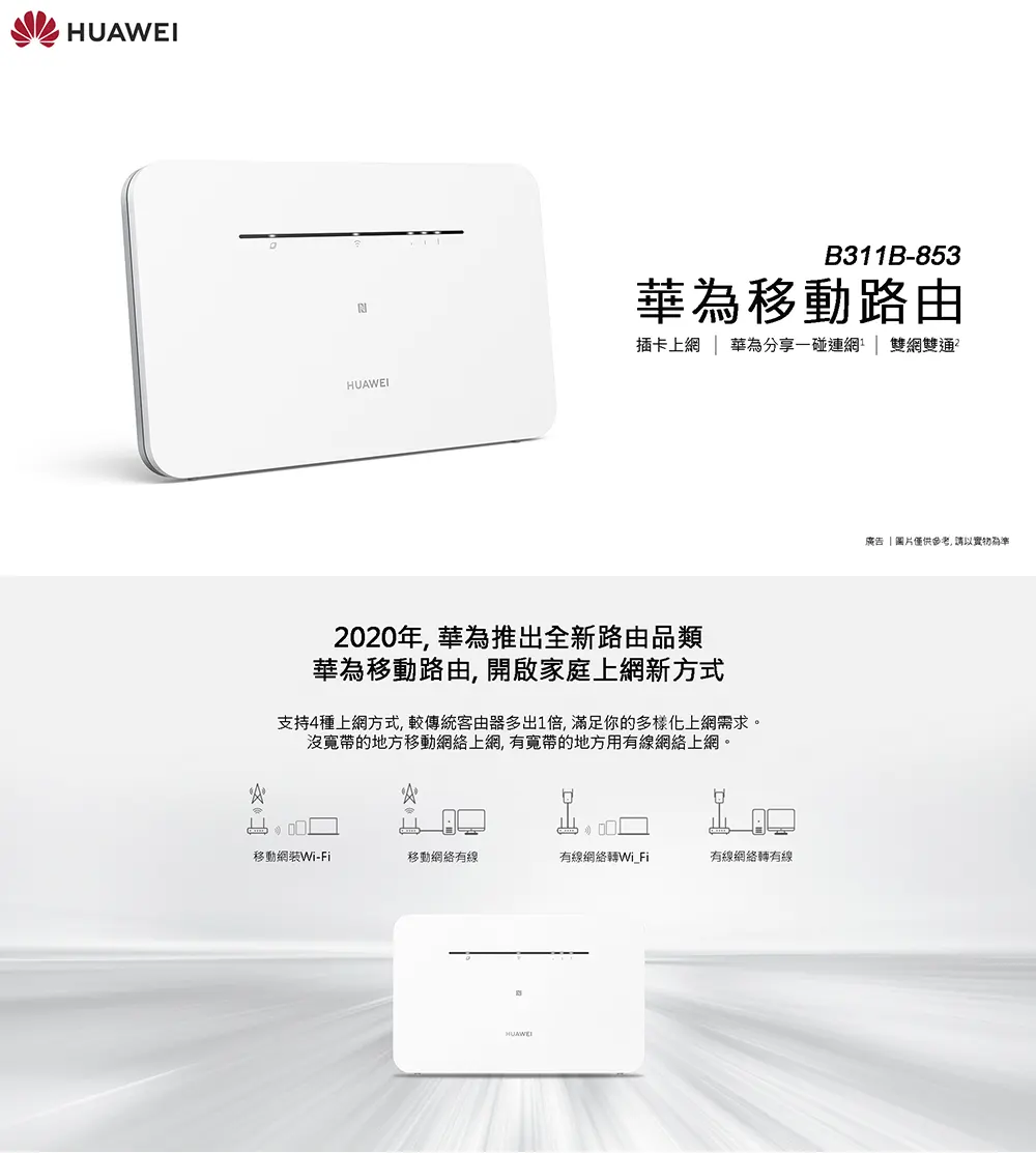 Huawei B311B-853,Huawei 4G SIM WIFI Router,華為4G路由器,華為路由器,Huawei 4G SIM Huawei B311B-853 4G SIM WIFI Router 華為路由器