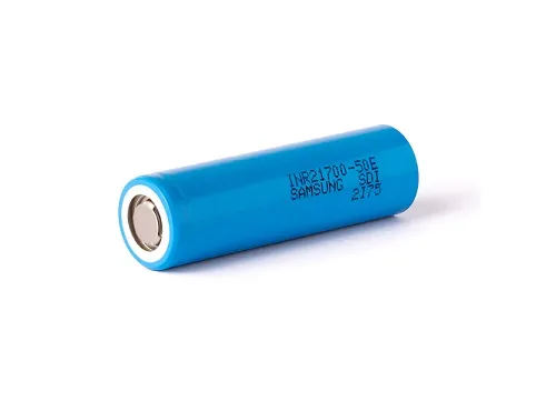 SAMSUNG 21700 5000mAh INR21700-50E (10A) Lithium Battery  (三星 21700 鋰電池)
