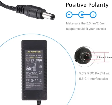36V 5A,36v 5a 火牛 DC 36V 5A 180W 5.5x2.5 Power Supply Charger Adapter (火牛 / 變壓器)