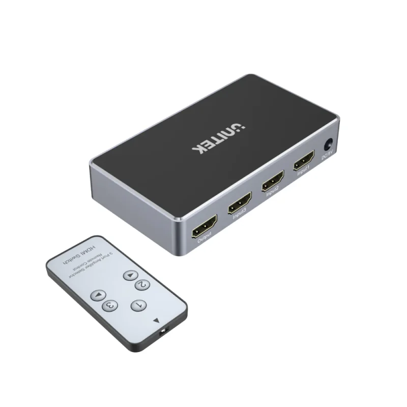 HDMI三進一出,UNITEK V1111A,hdmi switch UNITEK V1111A (HDMI三進一出 切換器 分配器)