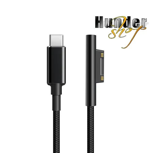 SURFACE PD充電線Pro4/5/6/7/8 USB-C PD Charger Cable - Hunder (恆達店)