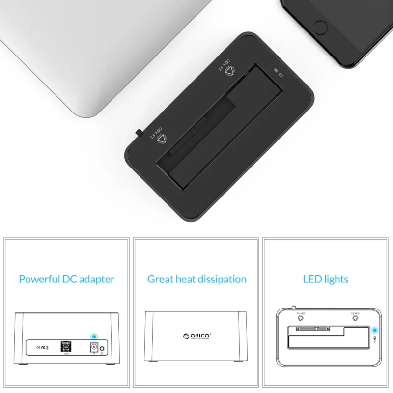ORICO 6619us3 USB3.0 HDD Docking (3.5寸外置硬碟座)