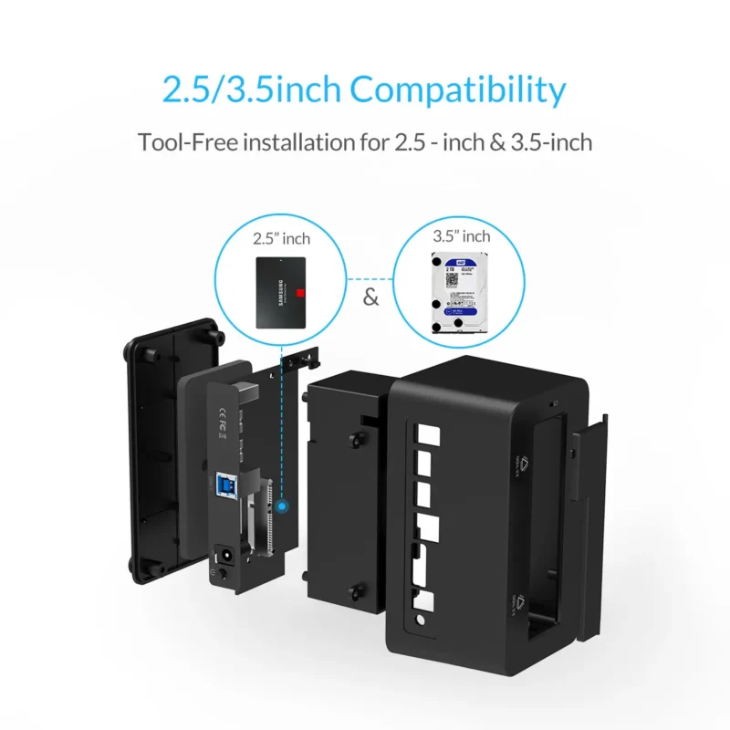 ORICO 6619us3 USB3.0 HDD Docking (3.5寸外置硬碟座)