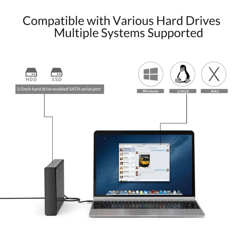 ORICO 7688u3 USB3.0 HDD Case (3.5寸外置硬碟盒)