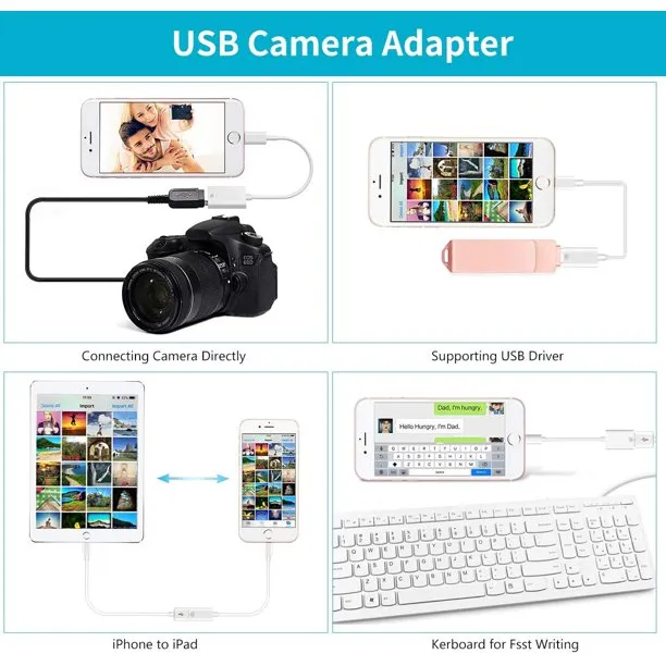 Iphone USB Lightning OTG Adapter