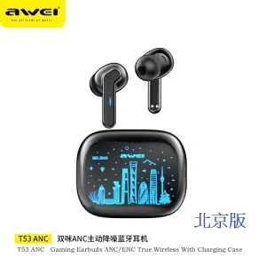 Awei T53 ANC TWS雙動圈真無線藍牙耳機(北京版)