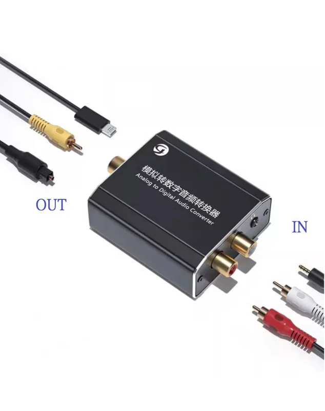 3.5mm 轉 光纖 轉換器 ( AUX to S/PDIF)