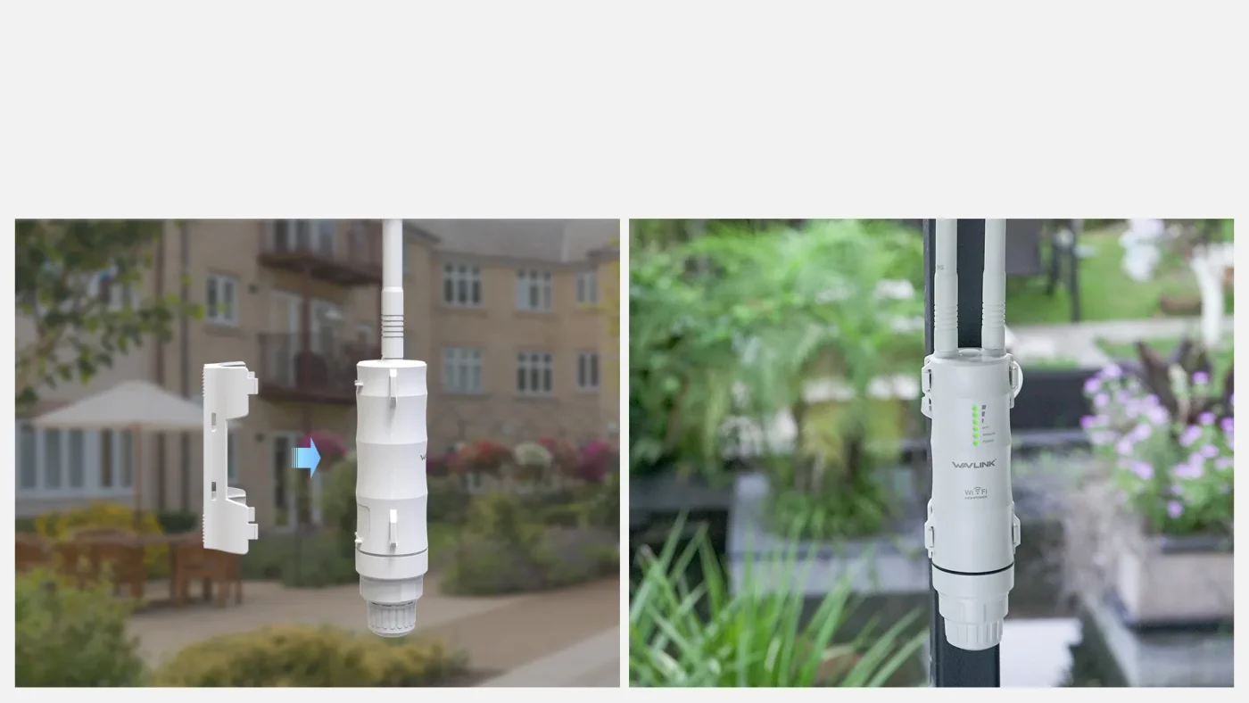 Wavlink AC600 花園天台WiFi訊號放大器Repeater