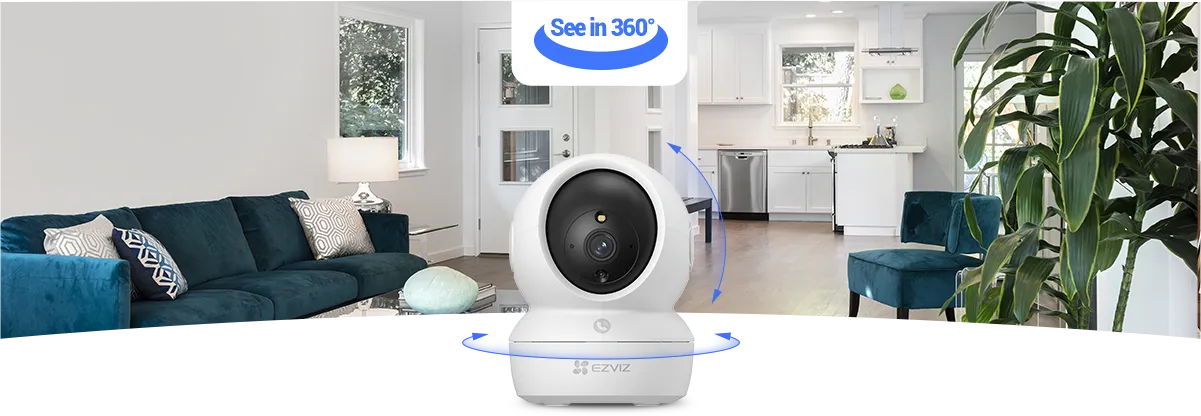 螢石 EZVIZ H6C-PRO 1080P 360°雲台版網絡攝錄機 (香港行貨)