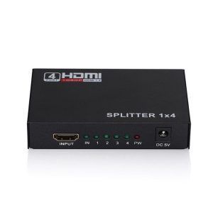 HDMI SPLITTER 1 to 4 (HDMI 一出四 分配器 分屏器)