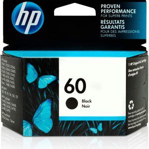HP 60 黑色原裝墨盒
