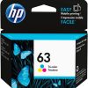 HP 63 彩色原裝墨盒