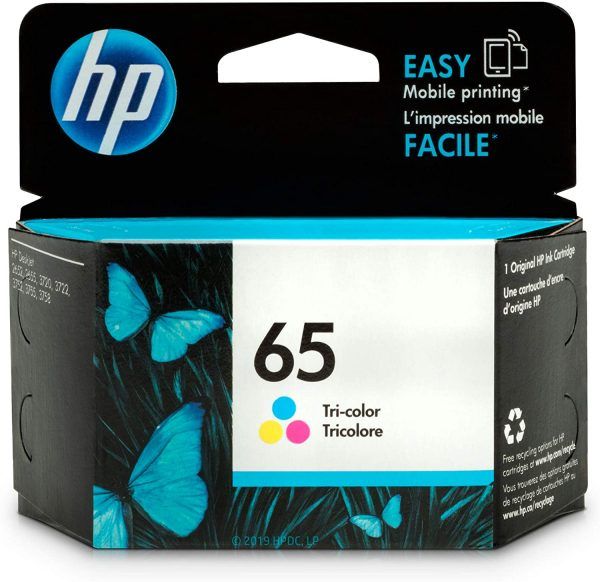 HP 65 彩色原裝墨盒