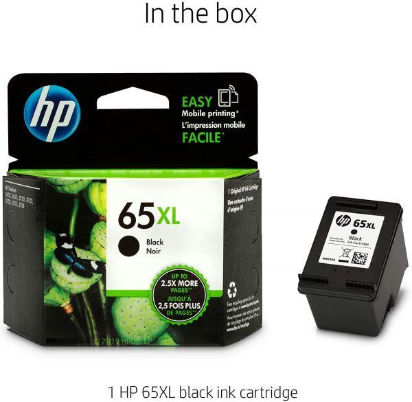 HP 65XL 黑色原裝墨盒