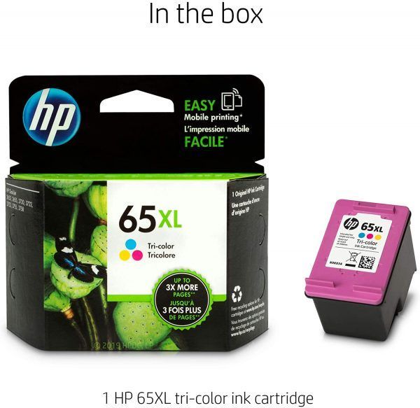 HP 65XL 彩色原裝墨盒