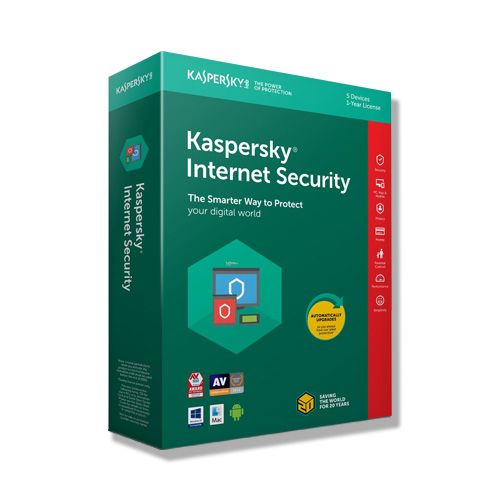 Kaspersky Internet Security 3用戶 3年期更新 硬盒裝