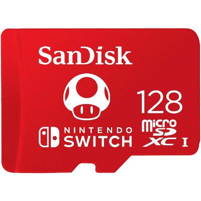 sandisk 128gb nintendo switch Sandisk Nintendo Switch microSD 128Gb 記憶卡(獲 Nintendo® 授權的專用記憶卡)