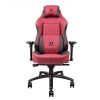 tt cyberchair e500,人體工學椅 Thermaltake X COMFORT Real Leather Burgundy Red 人體工學椅